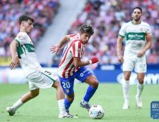 爱游戏体育-足球丨西甲：马德里竞技平埃尔切