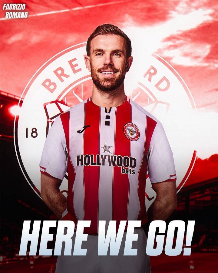 爱游戏体育下载-重返英超！官方：前利物浦队长亨德森加盟布伦特福德