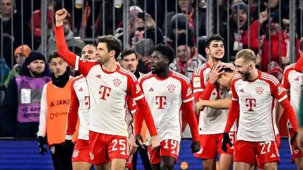 aiyouxi-拜仁慕尼黑客场大胜云达不来梅