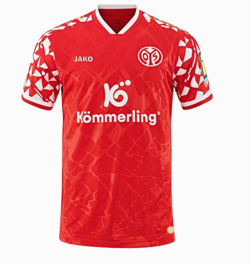 爱游戏体育-美因茨05足球俱乐部发布25/26赛季全新主场球衣