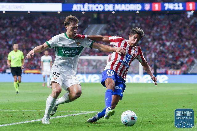 爱游戏体育-足球丨西甲：马德里竞技平埃尔切