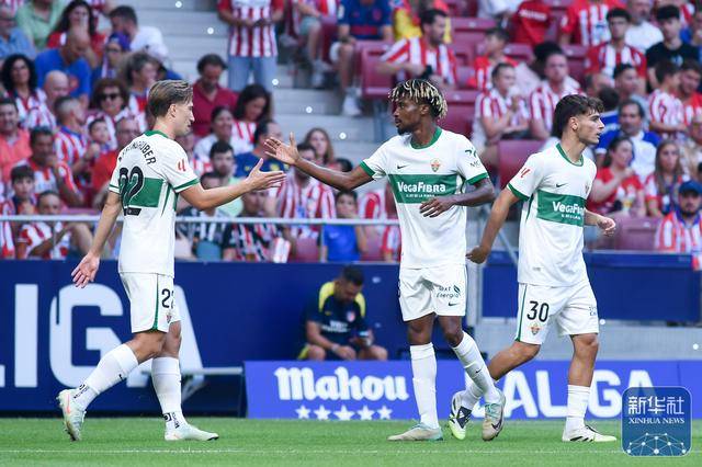 爱游戏体育-足球丨西甲：马德里竞技平埃尔切