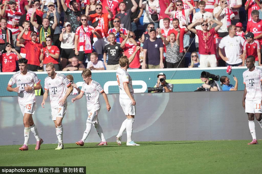 ayxsports-德甲-凯恩戴帽格纳布里破门 拜仁4-1霍芬海姆豪取4连胜